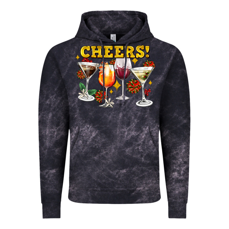 Cheers Christmas Coctail Vintage Hoodie by AdoDesignShop | Teevron