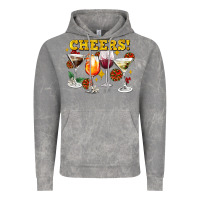 Cloud Rock Cheers Christmas Coctail Vintage Hoodie - AdoDesignShop