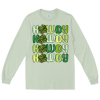 Matcha howdy st patrick s day Long Sleeve Tee - MaliasSmallBusiness