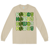 Mushroom howdy st patrick s day Long Sleeve Tee - MaliasSmallBusiness