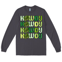 Smoke howdy st patrick s day Long Sleeve Tee - MaliasSmallBusiness