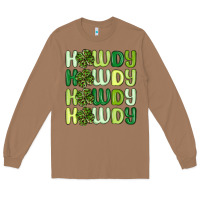 Toasted Coconut howdy st patrick s day Long Sleeve Tee - MaliasSmallBusiness