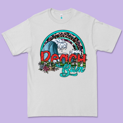 Beach Bum Premium Tee Designed By Sublimationcraftshop