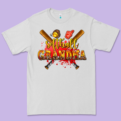 Softball Grandma Premium Tee Designed By Adodesignshop