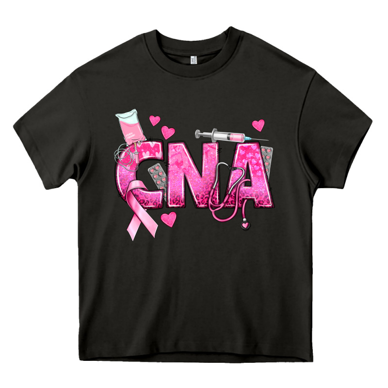 Breast Cancer Cna Certified Nursing Assistant Heavy Core Tee by texasbilliewilder | Teevron