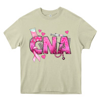 Mossy Breast Cancer CNA Certified Nursing Assistant Heavy Core Tee - texasbilliewilder