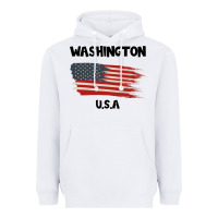 White Washington Heavyweight Hoodie - Bettercallsaul