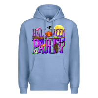 Colony Blue Halloween party Premium Hoodie - NancyCooperArtShop