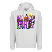 Dove Grey Halloween party Premium Hoodie - NancyCooperArtShop