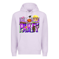 Lilac Halloween party Premium Hoodie - NancyCooperArtShop