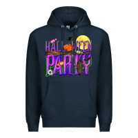 Navy Halloween party Premium Hoodie - NancyCooperArtShop