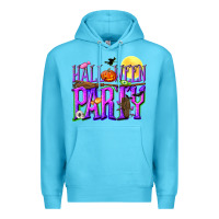 Ocean Blue Halloween party Premium Hoodie - NancyCooperArtShop