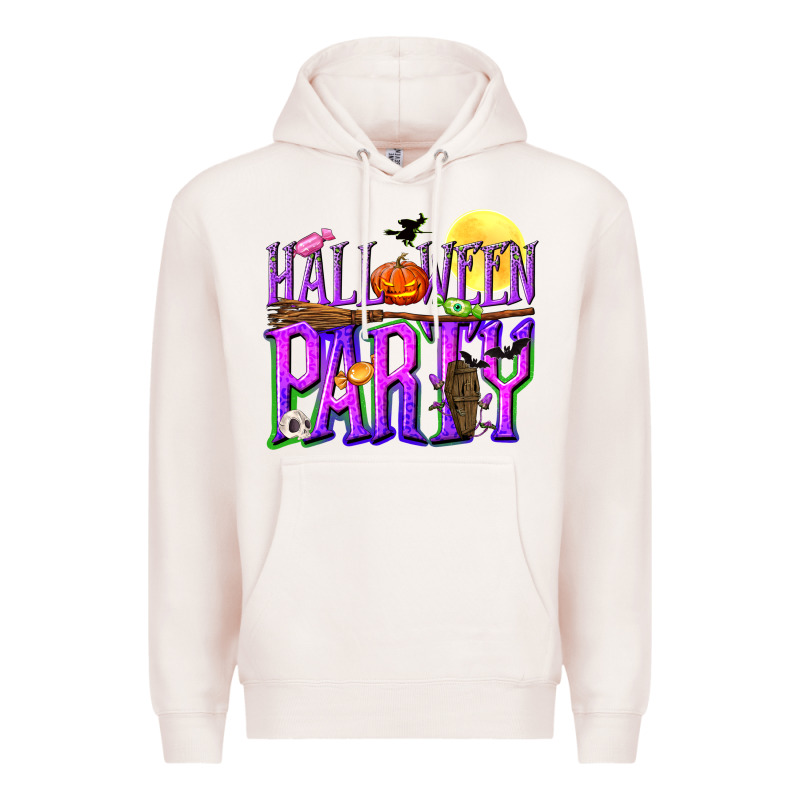 Halloween Party Premium Hoodie by NancyCooperArtShop | Teevron