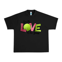 Black for the love of the game tennis Urban Heavy Tee - Jasminsmagicworld