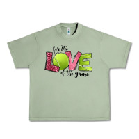 Oil Green for the love of the game tennis Urban Heavy Tee - Jasminsmagicworld