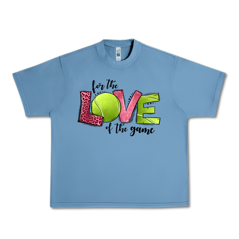 For The Love Of The Game Tennis Urban Heavy Tee by Jasminsmagicworld | Teevron