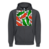 Smoke soccer shoes seamless pattern Zipper Hoodie - BundleAndBundleShop