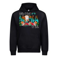 Black Glitter Dirt Mama Of Both Cow Flowers Urban Hoodie - CowCowDesign