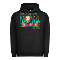 Pigment Black Glitter Dirt Mama Of Both Cow Flowers Urban Hoodie - CowCowDesign