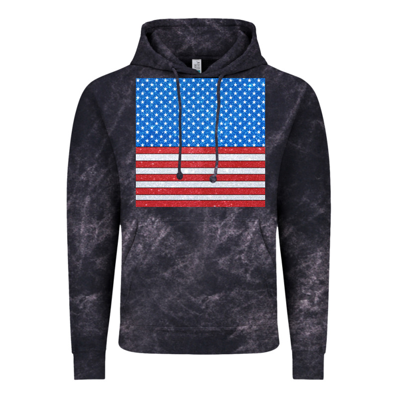 Glitter 4th Of July Seamless Pattern Vintage Hoodie by BundleAndBundleShop | Teevron