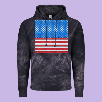 Glitter 4th Of July Seamless Pattern Vintage Hoodie Designed By Bundleandbundleshop