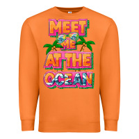 Carrot Meet me at the ocean Summer Premium Sweatshirt - NancyCooperArtShop