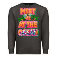 Smoke Meet me at the ocean Summer Premium Sweatshirt - NancyCooperArtShop