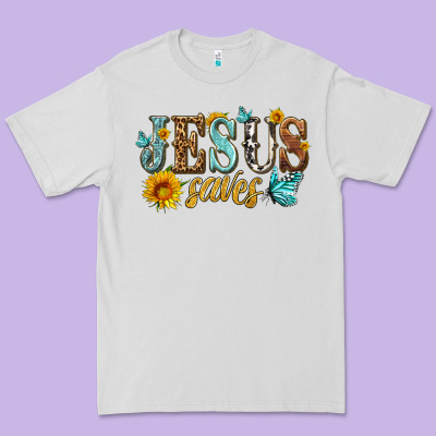 Jesus Saves Premium Tee Designed By Hra Design Shop