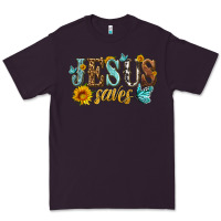 Plum jesus saves Premium Tee - HRA Design Shop