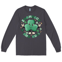Smoke shamrock and roll Long Sleeve Tee - MaliasSmallBusiness