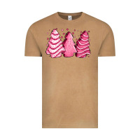 Vintage Camel pink Christmas cakes Vintage Tee - Jasminsmagicworld