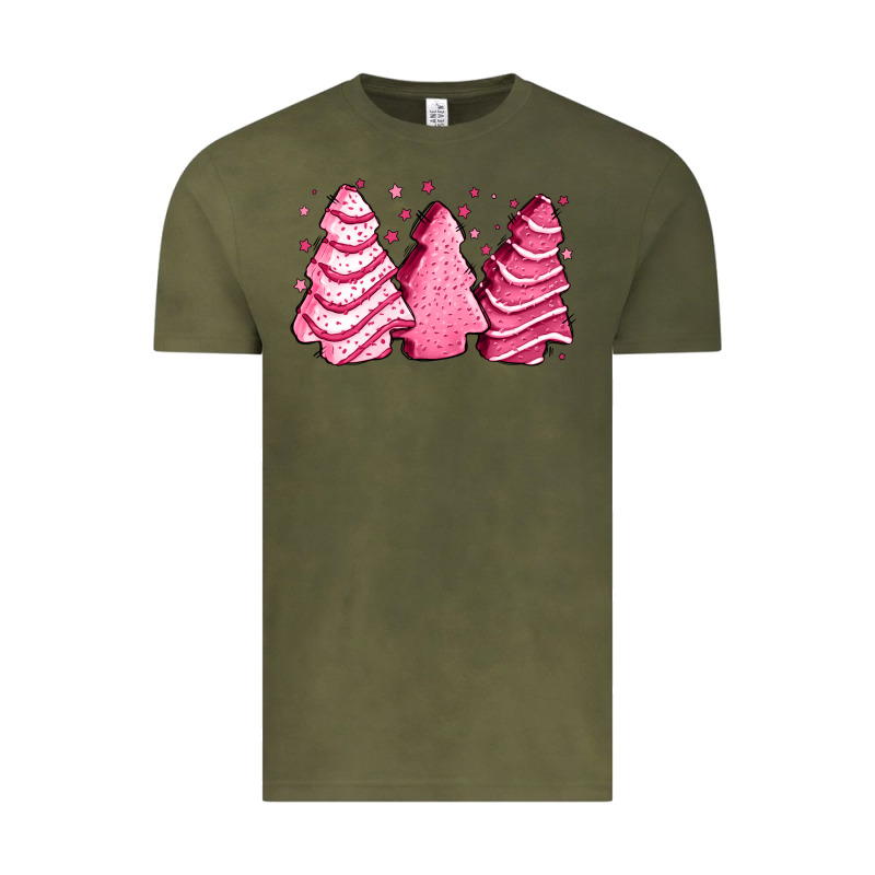 Pink Christmas Cakes Vintage Tee by Jasminsmagicworld | Teevron