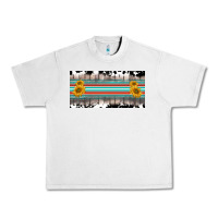 Lunar Rock western cowhide serape sunflower mama license plate Urban Heavy Tee - BarkalooDesign