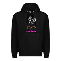 Black racemom Premium Hoodie - JahusDesignShop