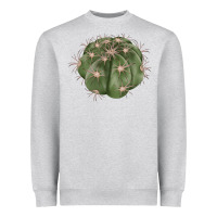 Heather Grey eagle claws cactus Heavyweight Sweatshirt - LillyAllenDesigns