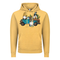 Vintage Mustard western gnomes truck sunflowers cactus gemstone leopard glitter serape Vintage Hoodie - Artiststas