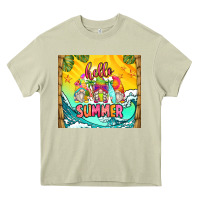 Mossy hello summer gnomes Heavy Core Tee - Zillion Design Studio