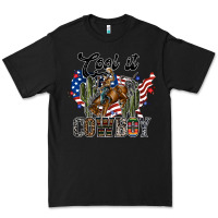 Black cool it cowboy Premium Tee - SublimationCraftShop