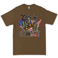 Cacao cool it cowboy Premium Tee - SublimationCraftShop