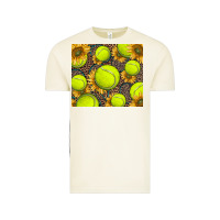 Vintage Arctic tennis ball with sunflower and racket Vintage Tee - BarkalooDesign