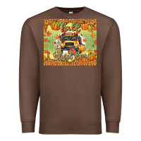 Chestnut fall school bus Premium Sweatshirt - texasbilliewilder