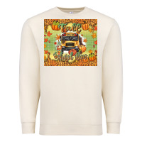 Sandshell fall school bus Premium Sweatshirt - texasbilliewilder