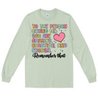 Matcha to the person behind me Long Sleeve Tee - MaliasSmallBusiness