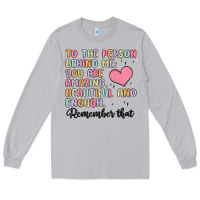 Moon Dust to the person behind me Long Sleeve Tee - MaliasSmallBusiness