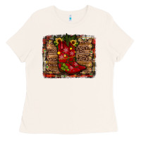Bone cowboy boots christmas Ladies Tee - JahusDesignShop