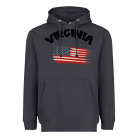 Smoke VIRGINIA Heavyweight Hoodie - Bettercallsaul