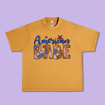 American Babe Urban Heavy Tee Designed By Lillyallendesigns