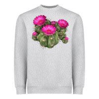Heather Grey eagle claws cacti Heavyweight Sweatshirt - LillyAllenDesigns