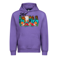 Tulip Inked Mama Flowers Cow Urban Hoodie - CowCowDesign