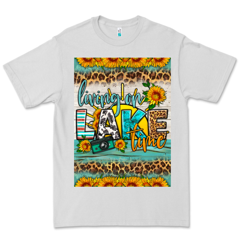 Living On Lake Time Air Freshener Premium Tee by HRA Design Shop | Teevron